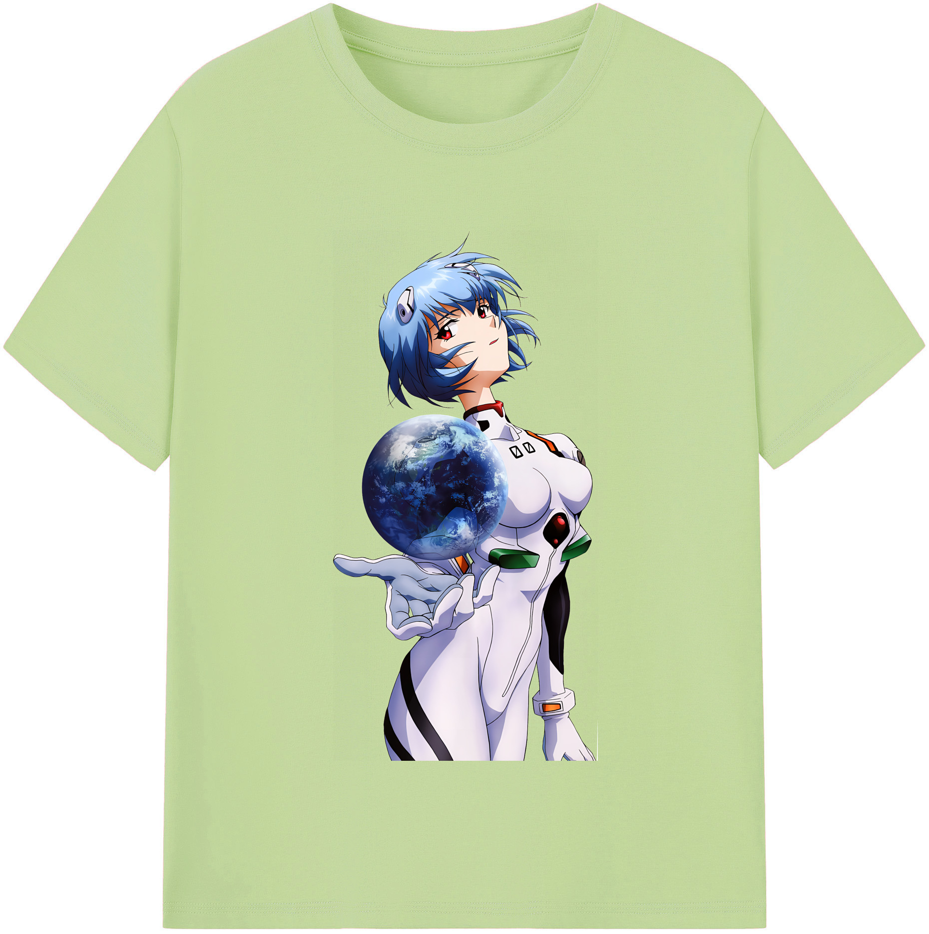 （画像用） EVA 新世紀エヴァンゲリオン 綿100％半袖Tシャツ（フロントプリント）